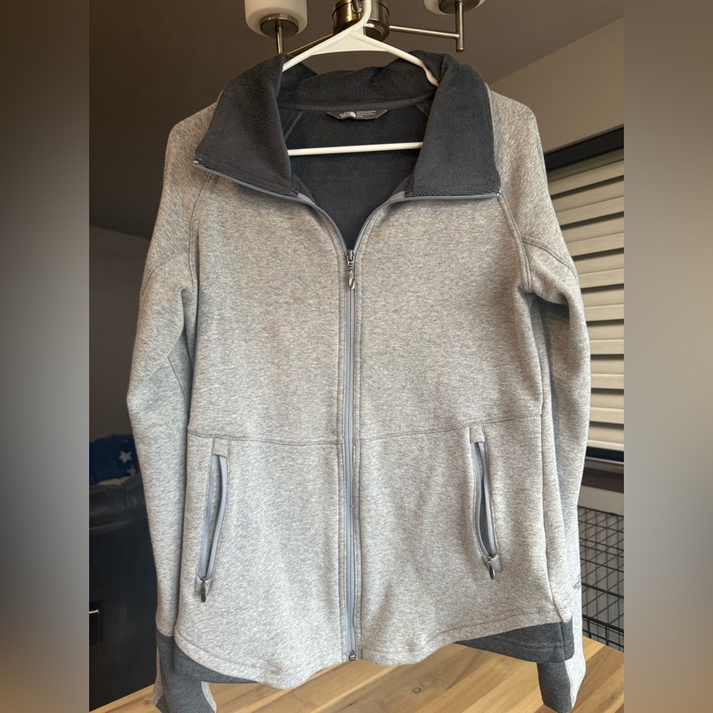 The North Face Charcoal Fleece Jacket